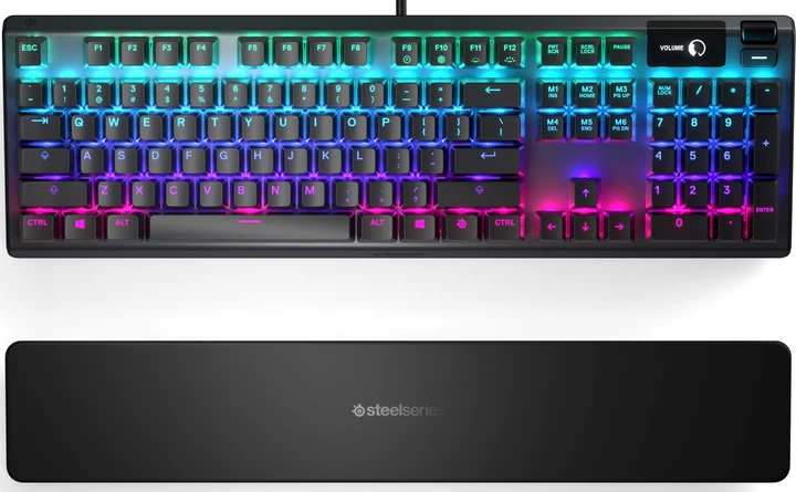 Klawiatura przewodowa SteelSeries Apex 5 USB US (5707119039123) - obraz 2