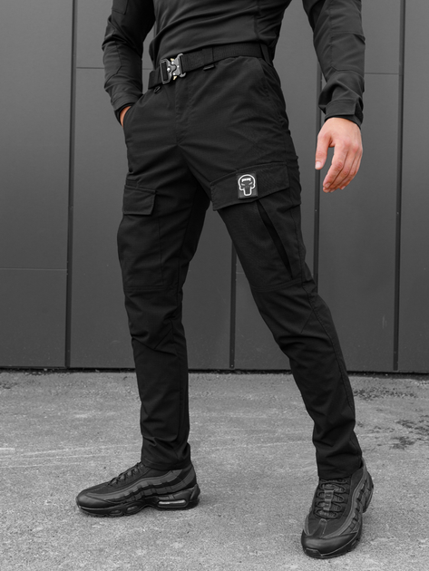 Тактичні штани BEZET 6186 S Чорні (2000093211985) - зображення 1