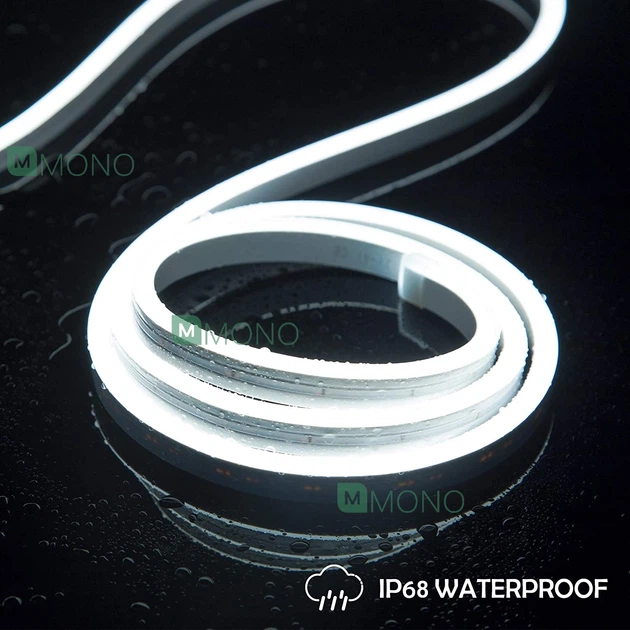 Світлодіодний неон PROLUM™ Silicone 2835 з максимальним захистом IP68 світлодіодів на метр 120 потужність 12V розмір 6x12 Professional - зображення 2