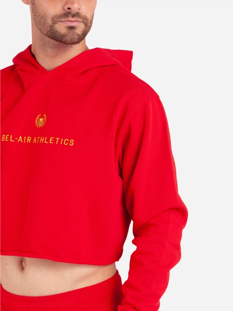 Bluza z kapturem Bel-Air Athletics 29BELM802206751-18 XL czerwona (8059304305825) - obraz 3