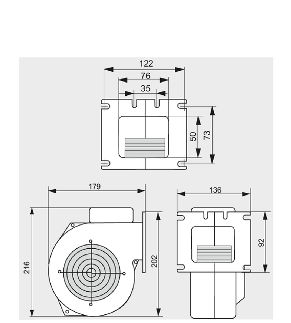 Нагнетательный вентилятор MplusM WPA X2 – ROZETKA. Купить ...