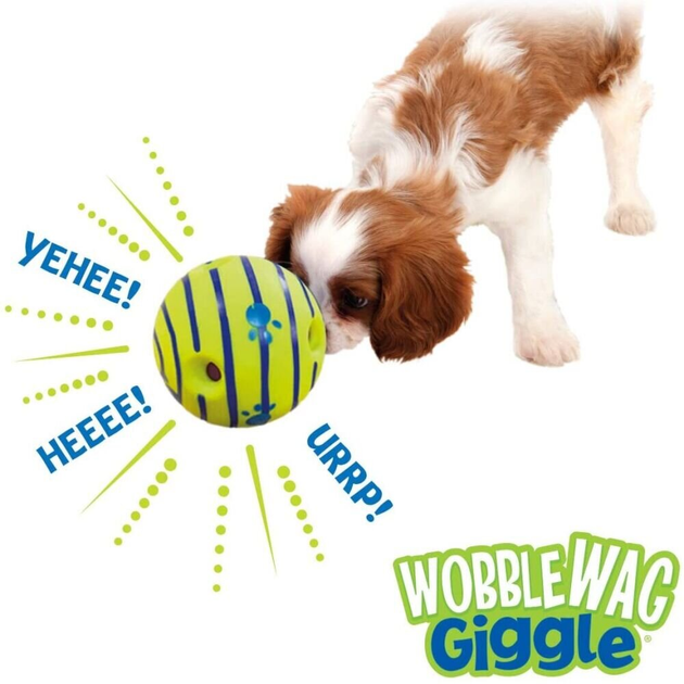 Интерактивная игрушка-мяч для собак Wobble Wag Giggle Ball - изображение 4