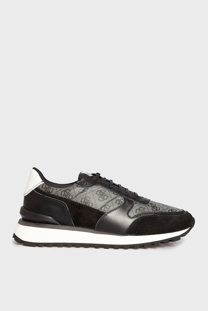 Мужские серые кроссовки с узором VARESE Guess 45 FM7VARELE12 ...