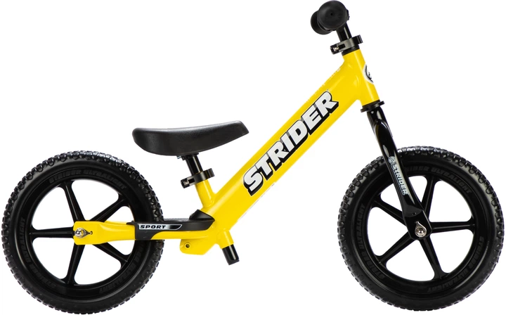 Rowerek biegowy Strider 12 Sport żółty (ST-S4YE) - obraz 3