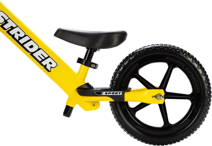 Rowerek biegowy Strider 12 Sport żółty (ST-S4YE) - obraz 9