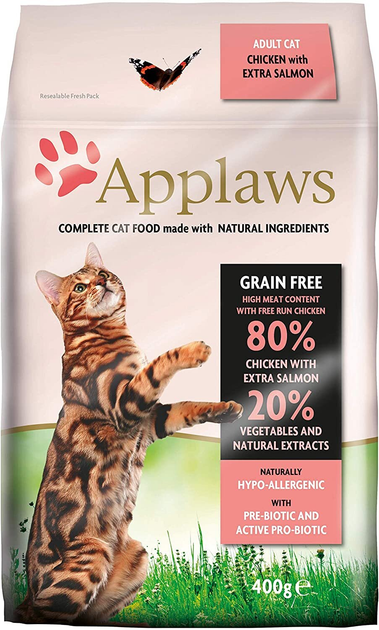 Applaws Adult Cat Chicken with Extra Salmon