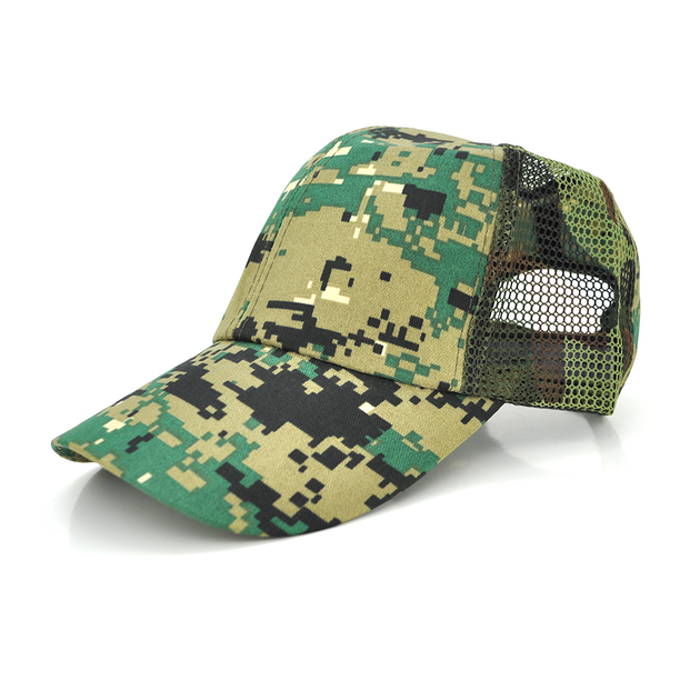 Кепка Light, сіточка на потилиці, Camouflage Voltronic YT25927 - зображення 1