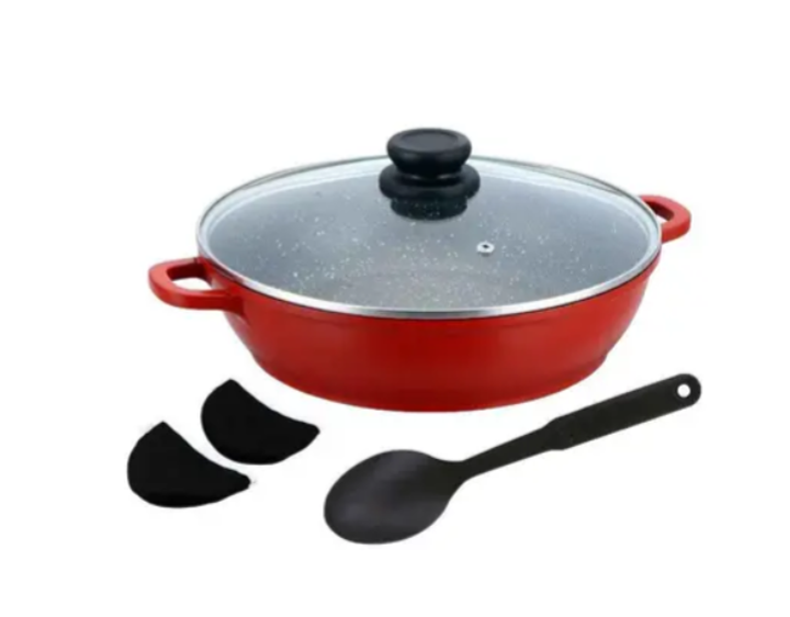 Сотейник Bohmann BH 1040-32 32 см с гранитным покрытием с крышкой ...