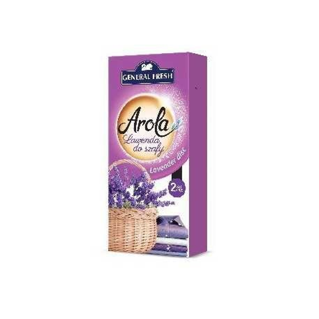Ароматизатор против моли лаванда Arola lewenda do szafy 2шт в упаковке ...