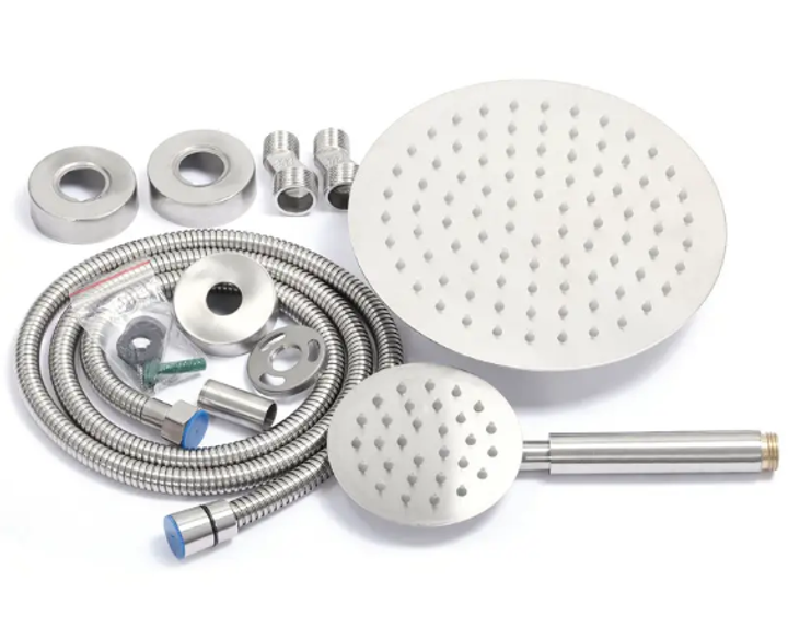 Душевая колонна CHAMPION штанга со смесителем и тропическим душем SUS ...