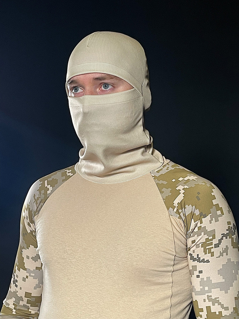 Балаклава тактична UFB Clothing "пісок" - зображення 2