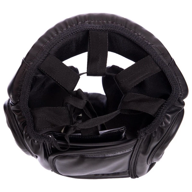 Шлем боксерский с полной защитой Zelart Fight Gear 3954 размер S Black - изображение 4