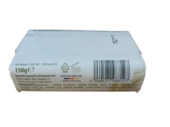 Немецкое мыло с ароматом "Оливки" Forea Naturals Olive Soap 150 гр - изображение 2