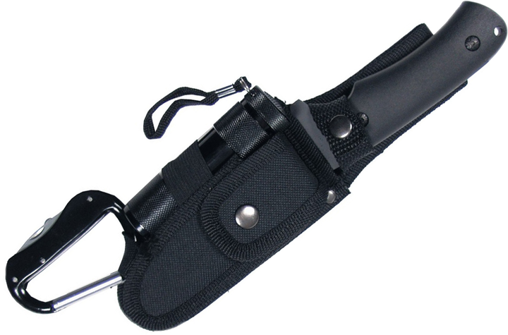 Набір ножів MFH MFH_45451A із чорною пластиковою ручкою у футлярі (4044633093387) - зображення 2