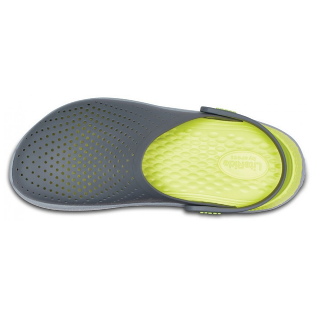Сабо Crocs Literide Clog 36 р 22.5-23 см Сірі Салатові 204592-0DV-M4/W6 Grey/LightGreen - зображення 4