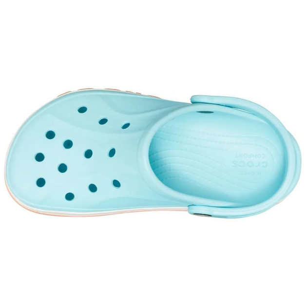 Сабо Crocs Bayaband Clog 37 р 23.2-24 см Голубые 205089-4JF-M5/W7 Ice Blue / Melon - изображение 4