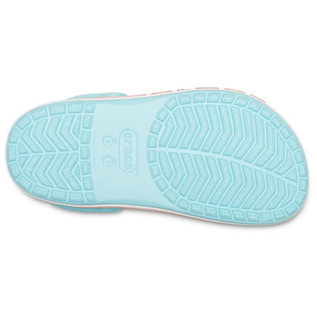 Сабо Crocs Bayaband Clog 37 р 23.2-24 см Голубые 205089-4JF-M5/W7 Ice Blue / Melon - изображение 5