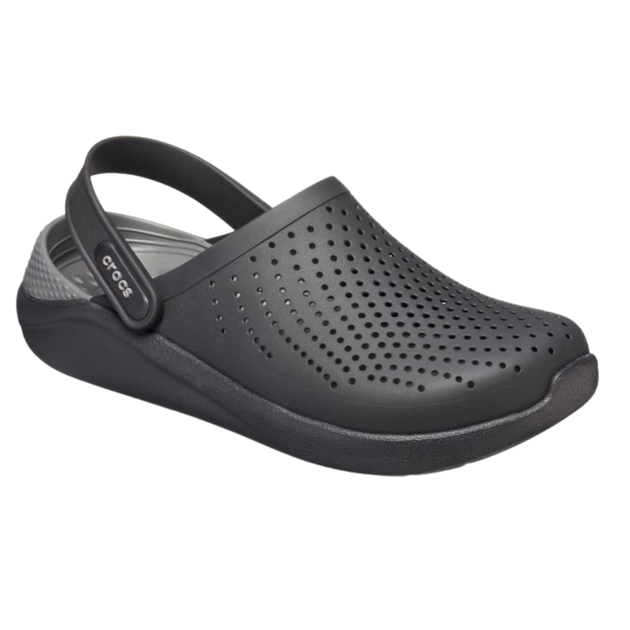 Сабо Crocs Literide Clog 43 р 27.7-28.2 см Черные с черным + серые 204592-0DD-M10/W12 Black Slate Grey - Фото 2 Сабо Crocs Literide Clog 43 р 27.7-28.2 см Черные с черным + серые 204592-0DD-M10/W12 Black Slate Grey - изображение 2
