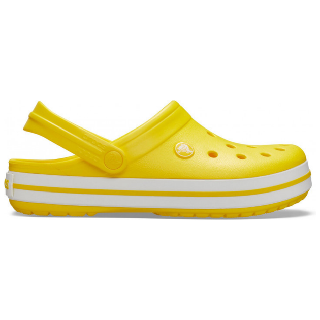 Сабо Crocs Crocband Clog 44 р 28.4-29 см Лимонные с белым 11016-7B0-M11/W13 Lemon/White - изображение 3