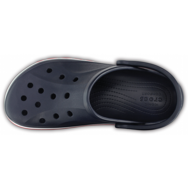 Сабо Crocs Bayaband Clog 39 р 25-25.5 см Синие с черным 205089-4CC-M7/W9 Navy - изображение 4