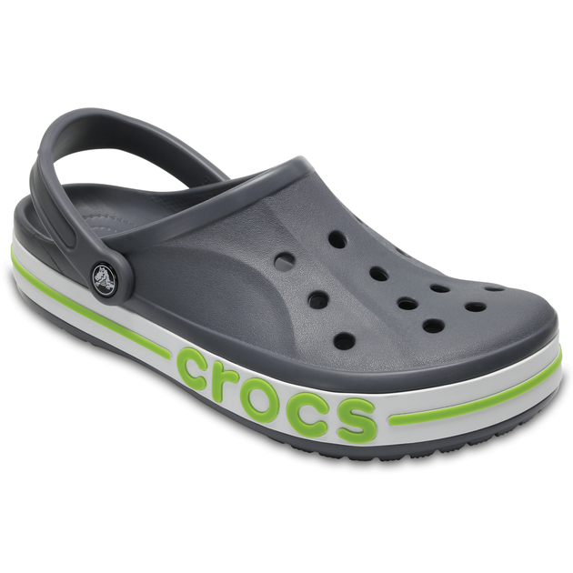 Сабо Crocs Bayaband Clog 36 р 22.5-23 см Серые с зеленым 205089-0A3-M4/W6 Charcoal - Фото 2 Сабо Crocs Bayaband Clog 36 р 22.5-23 см Серые с зеленым 205089-0A3-M4/W6 Charcoal - изображение 2