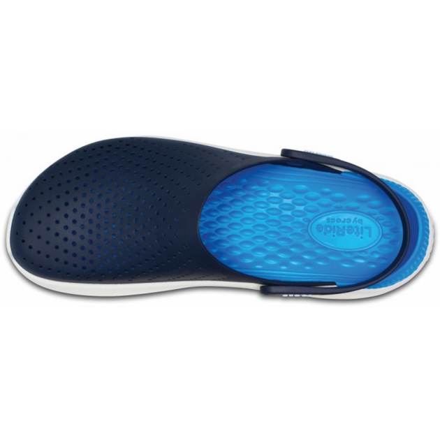 Сабо Crocs Literide Clog 43 р 27.7-28.2 см Темно синие с белым 204592-462-M10/W12 Navy/White - Фото 4 Сабо Crocs Literide Clog 43 р 27.7-28.2 см Темно синие с белым 204592-462-M10/W12 Navy/White - изображение 4
