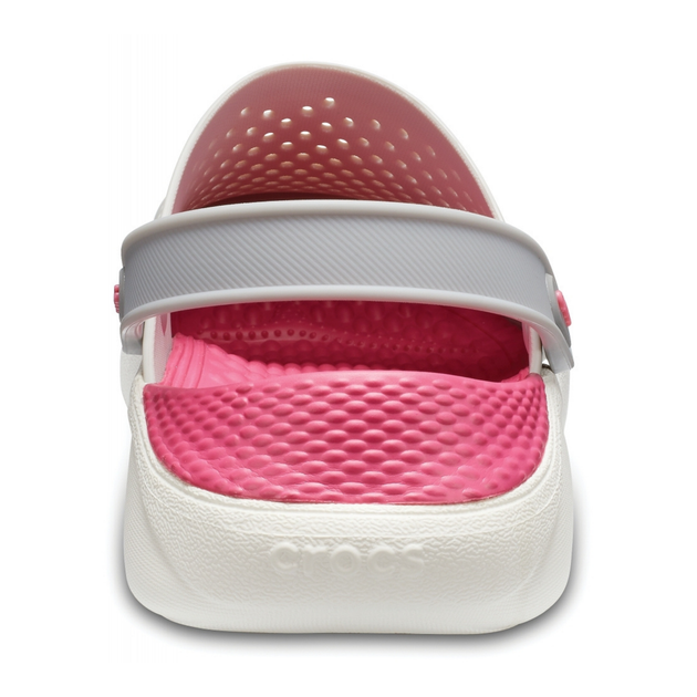 Сабо Crocs Literide Clog 40-41 р 25.8-26.7 см Белые с Розовым 204592-115-M8/W10 Pearl/White - изображение 6