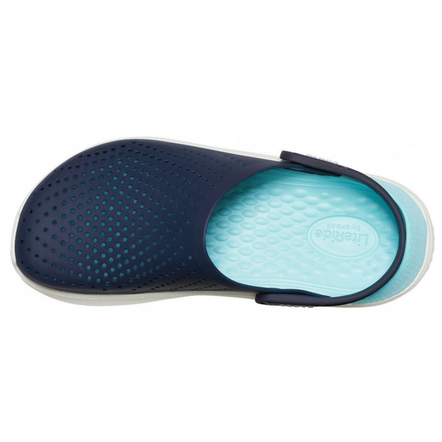 Сабо Crocs Literide Clog 40-41 р 25.8-26.7 см Темно синие с голубым 204592-M8/W10 Navy/Almost White - изображение 4