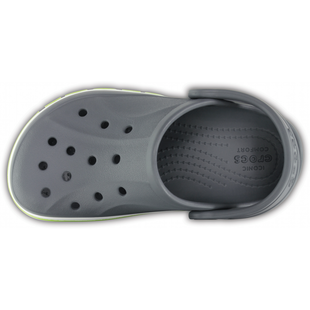 Сабо Crocs Bayaband Kids Clog 34 р 20.9-21.7 см Темно серые 205100-025-J3 Charcoal - изображение 4