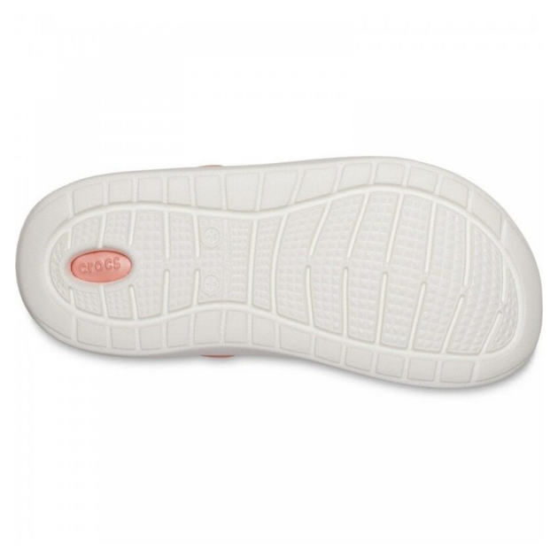 Сабо Crocs Literide Kids Clog 31-32 р 19.2-20.0 см Дитячі Темно сірі 205964-04O-J1 Bright Black/White - зображення 5
