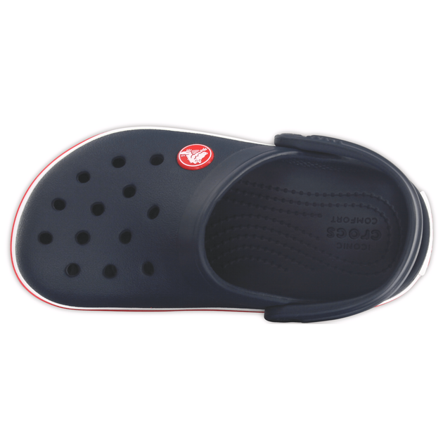Сабо Crocs Crocband Kids Clog 29 р 17.5-18.3 см Детские Темно синие 204537-C12 Navy - изображение 4