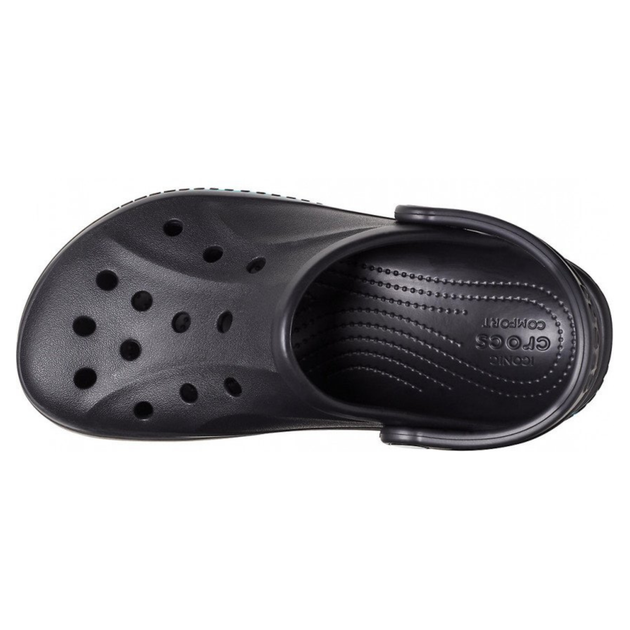 Сабо Crocs Bayaband Clog 36 р 22.5-23 см Черные 205089-001-M4/W6 Logo Motion Black - изображение 4