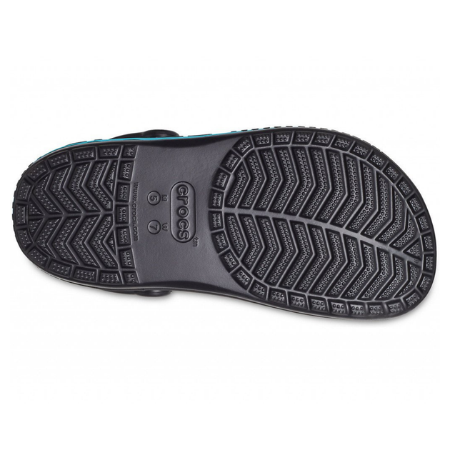 Сабо Crocs Bayaband Clog 36 р 22.5-23 см Черные 205089-001-M4/W6 Logo Motion Black - изображение 5
