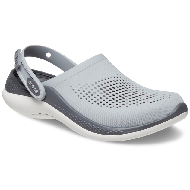 Сабо Crocs LiteRide 360 Clog 37 р 23.2-24 см Светло серые 206708-M5/W7 Light Grey/Slate Grey - изображение 2