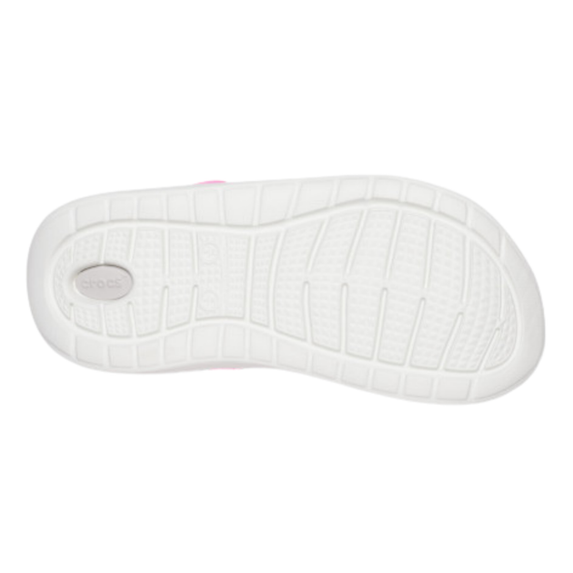 Сабо Crocs LiteRide Clog 45 р 29.2-29.7 см Рожеві Плями 204592-M12/W14 Electric Pink/White - зображення 5