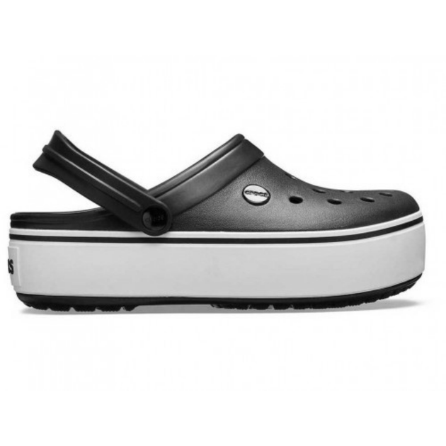 Сабо Crocs Crocband Platform Clog 40-41 р 25.8-26.7 см Чорні 205434-M8/W10 Black/White - Фото 3 Сабо Crocs Crocband Platform Clog 40-41 р 25.8-26.7 см Чорні 205434-M8/W10 Black/White - зображення 3