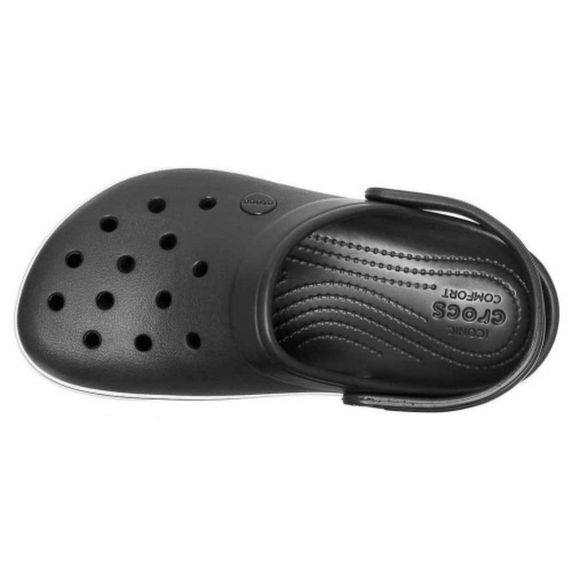 Сабо Crocs Crocband Platform Clog 40-41 р 25.8-26.7 см Чорні 205434-M8/W10 Black/White - Фото 4 Сабо Crocs Crocband Platform Clog 40-41 р 25.8-26.7 см Чорні 205434-M8/W10 Black/White - зображення 4