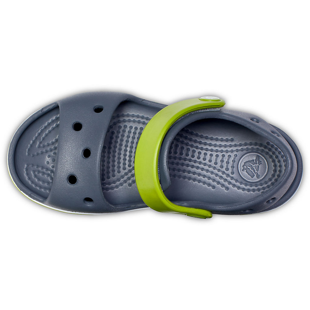 Сандали Crocs Bayaband Sandal Kids 31-32 р 19.2-20.0 см Детские Темно серые 205400-025-J1 Charcoal - изображение 4