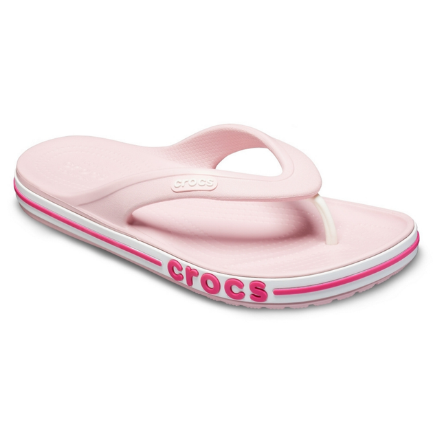 Тапочки Crocs Bayaband Flip 37 р 23.2-24 см Розовые 205393-6OV-M5/W7 Petal Pink - изображение 2