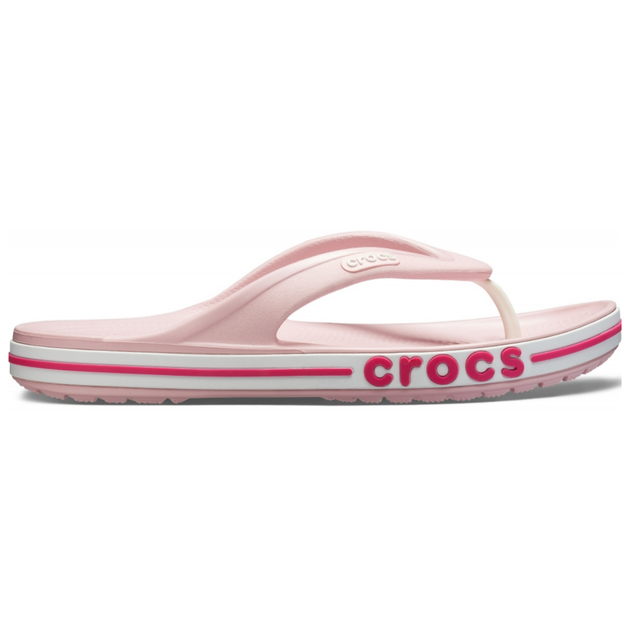 Тапочки Crocs Bayaband Flip 37 р 23.2-24 см Розовые 205393-6OV-M5/W7 Petal Pink - изображение 3