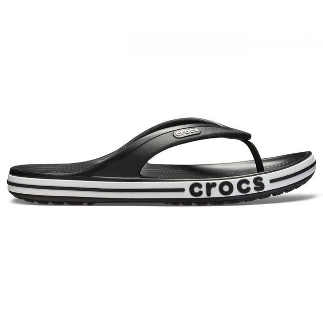 Тапочки Crocs Bayaband Flip 43 р 27.7-28.2 см Черные 205393-066-M10/W12 Black - изображение 3