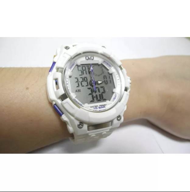 Часы мужские Q&Q модель GW80J005Y в белом цвете. - изображение 8
