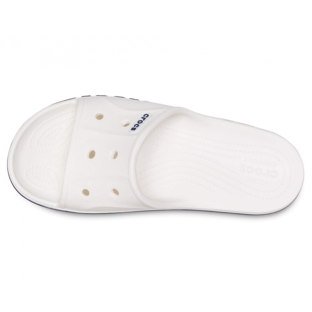 Шлепанцы Crocs Bayaband Slide 43 р 27.7-28.2 см Белые 205392-M10/W12 White - изображение 4