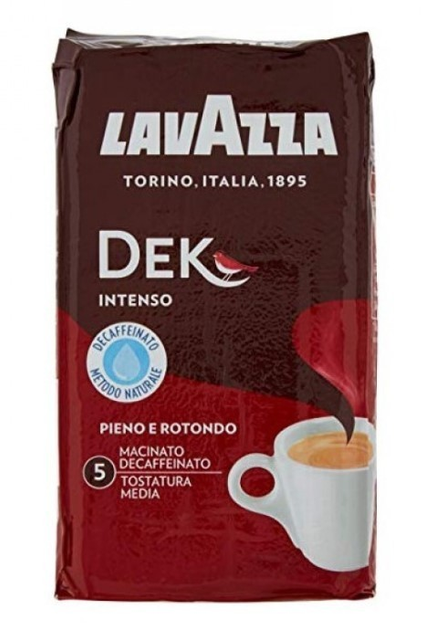 Купить Кава мелена Lavazza DEK Intenso (без кофеїну) 250г – ROZETKA ...