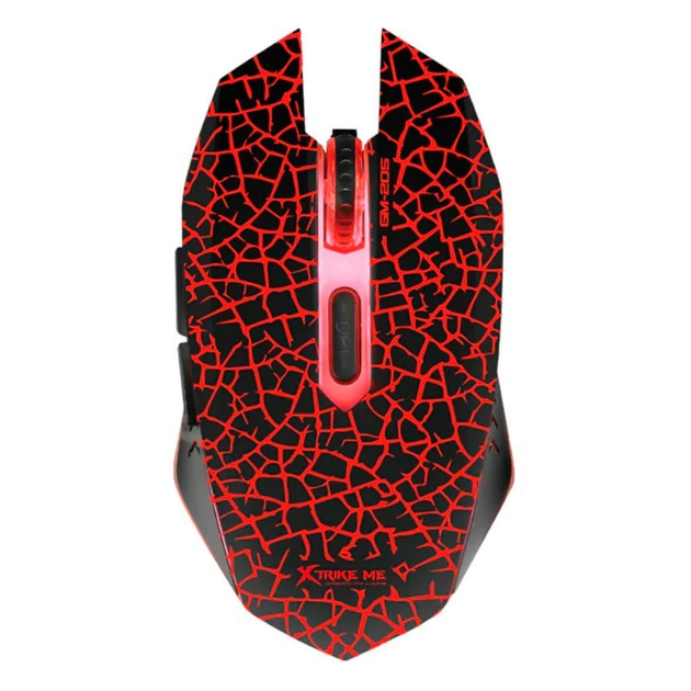 Игровой набор 2в1 XTRIKE ME MK-503 (UA/RU/ENG раскладка/RGB подсветка) Комплект клавиатура и мышь Black - изображение 3