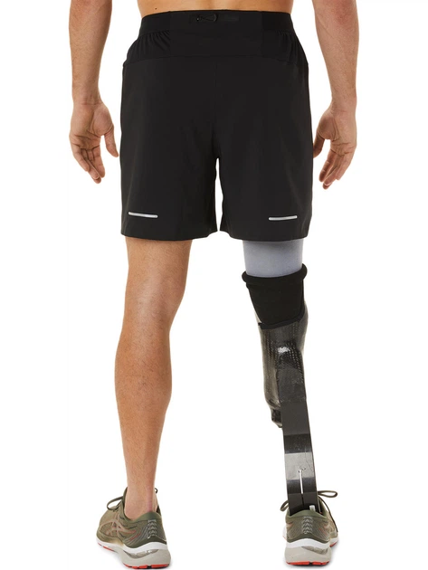 asics road 7in short