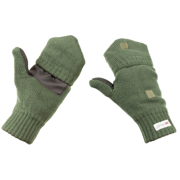 Вязаная перчатка/варежка "кулак", MFH, олива, 3M ™ Thinsulate ™, L - изображение 1