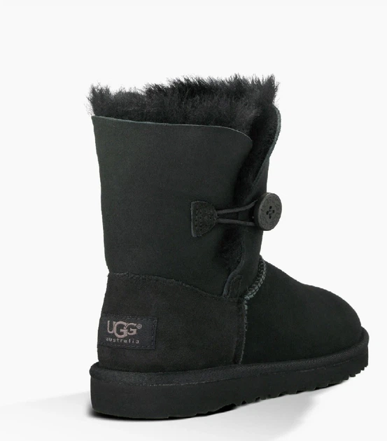 Угги детские KID's Bailey Button black 5991 Черный 29 (C12) 17 см - изображение 2
