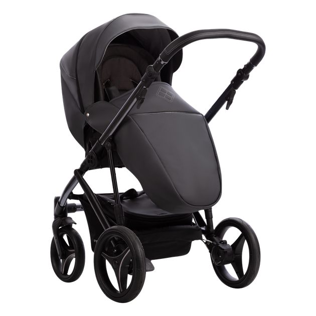 Детская универсальная коляска 2 в 1 Bebetto Pascal Premium Class Dark 02 - Фото 5 Детская универсальная коляска 2 в 1 Bebetto Pascal Premium Class Dark 02 - зображення 5