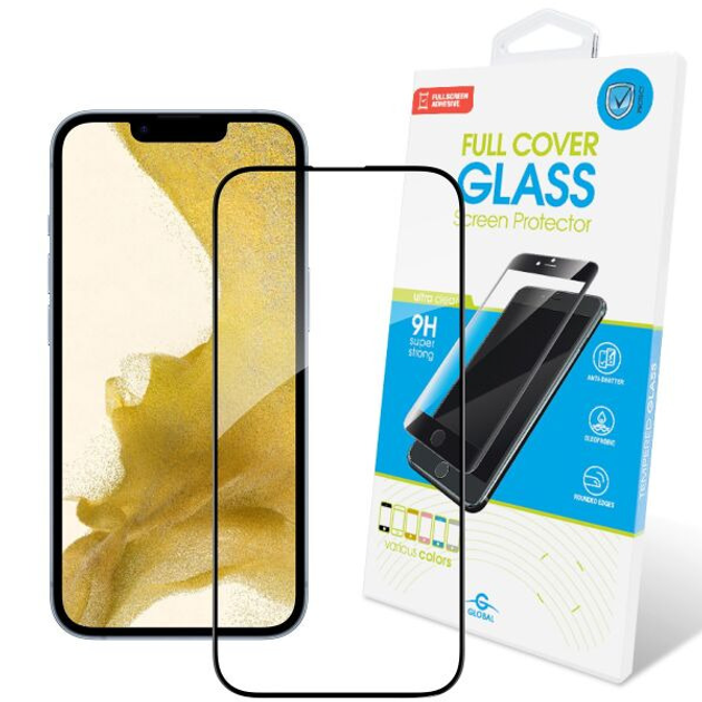 Защитное стекло Global Full Glue для Apple iPhone 14 - Black – фото ...